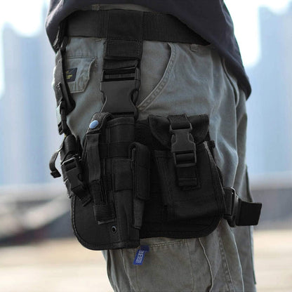 🔥Tactical Adjustable Thigh Holster for Right-Handed Users