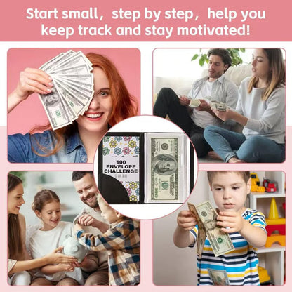 🔥50％ OFF🔥--💸100 Envelope Saving Challenged Binder