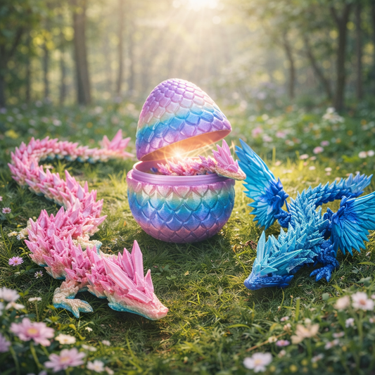 ✨🐉Easter toys-  3D Printed Dragon Egg