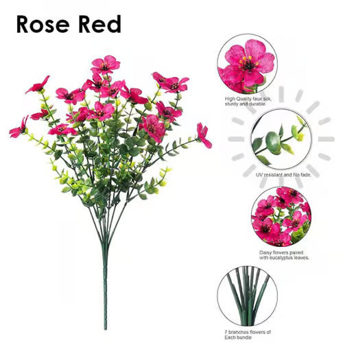 🌸Last Day 50% OFF - Realistic UV-Resistant Outdoor Flowers – Zero Maintenance