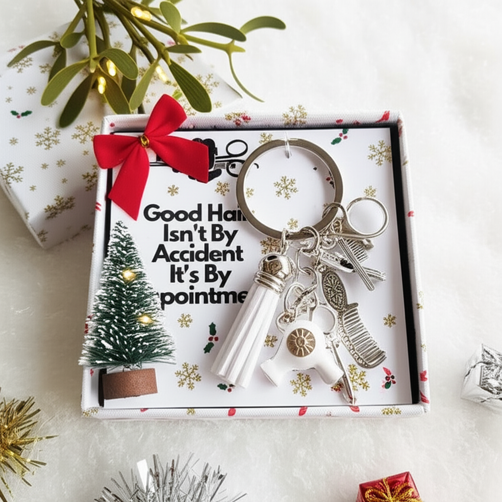 💕Hairstylist Gift Keychain - Special Gift 🎄