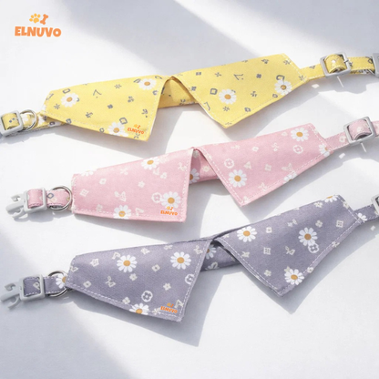 Adjustable Bowtie Pet Collar for Cats & Small Dogs