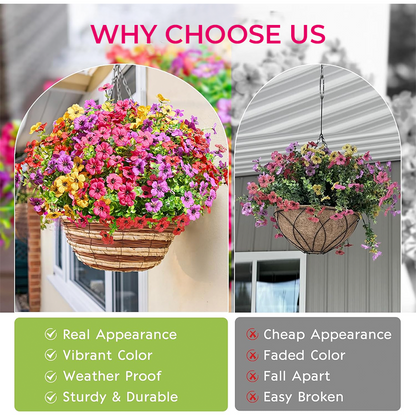 🌸Last Day 50% OFF - Realistic UV-Resistant Outdoor Flowers – Zero Maintenance