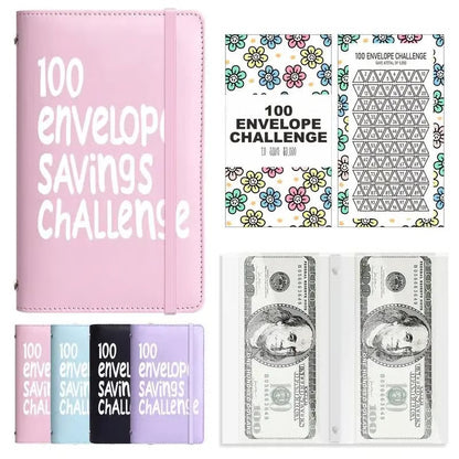 🔥50％ OFF🔥--💸100 Envelope Saving Challenged Binder