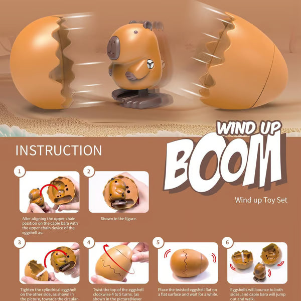 🎁 2026 Easter’s Latest Gift: Wind-Up Animal Hatching Surprise Egg 🐣