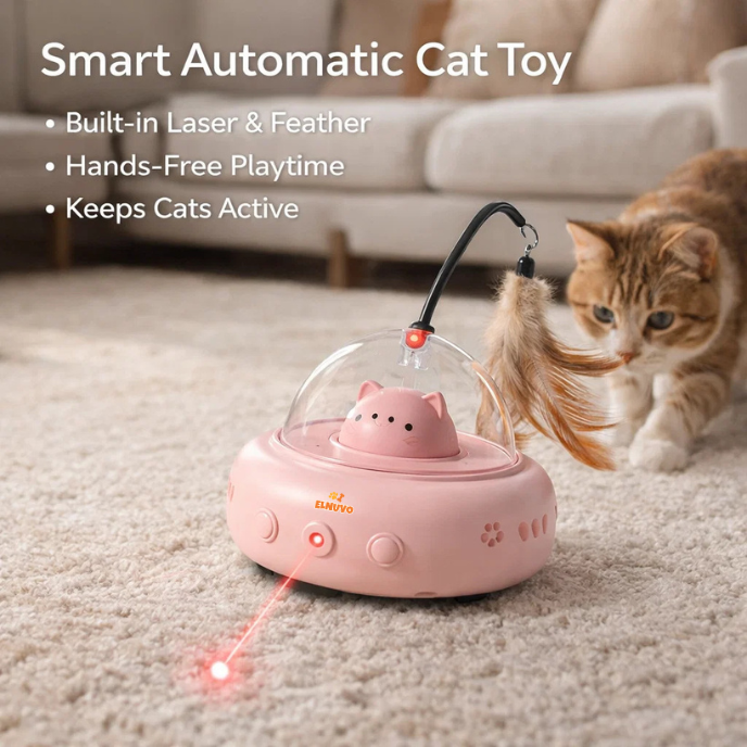 Smart Interactive Laser Cat Toy