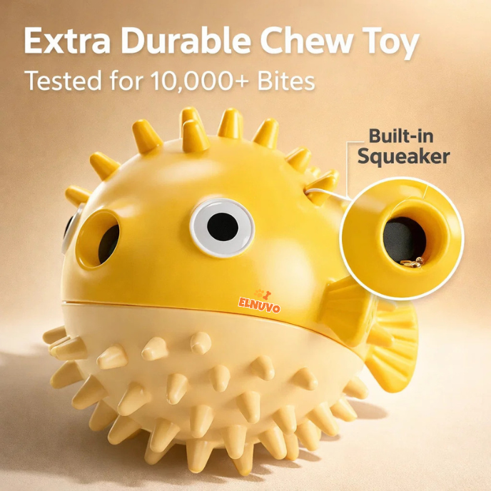 Textured Chew & Enrichment Dog Toy