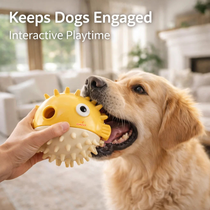 Textured Chew & Enrichment Dog Toy