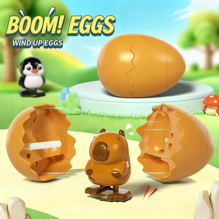 🎁 2026 Easter’s Latest Gift: Wind-Up Animal Hatching Surprise Egg 🐣