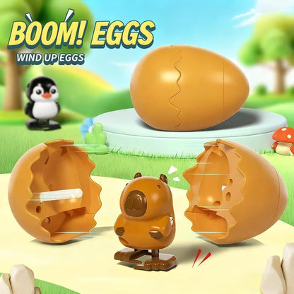 🎁 2026 Easter’s Latest Gift: Wind-Up Animal Hatching Surprise Egg 🐣