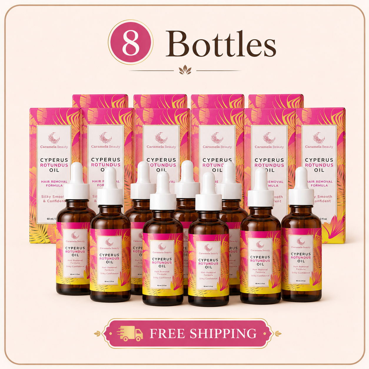 Cyperus Rotundus Hair Regrowth Control Oil