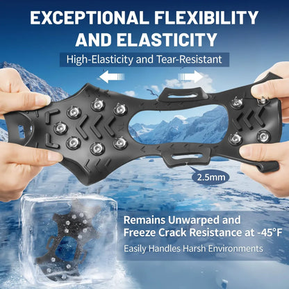❄️ Winter Outdoor Essentials- High-Quality Winter Traction Crampons