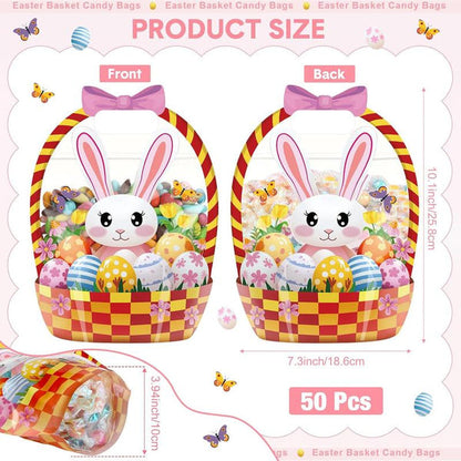 Easter Goodie Bags Plastic Candy Gift Bags
