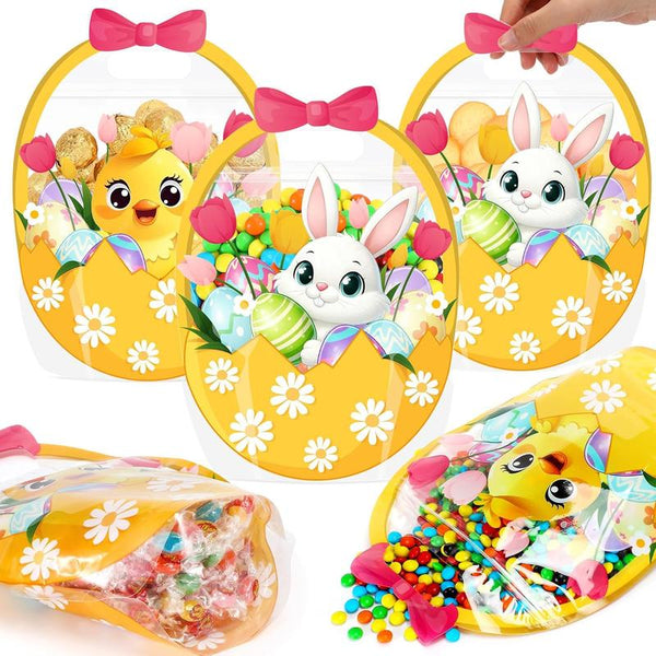Easter Goodie Bags Plastic Candy Gift Bags