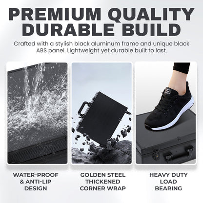 🧱 Premium Aluminum Trading Card Storage Box