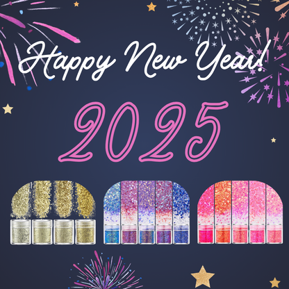 🌟New Year's magic: DIY glitter for festive projects!