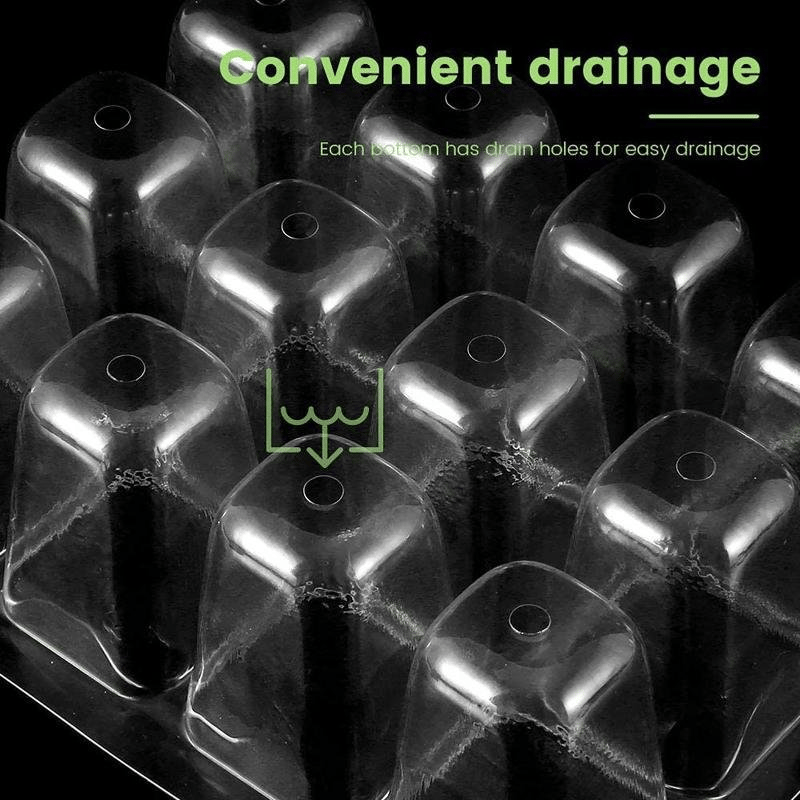 🌱 Adjustable Humidity Seed Starter Trays