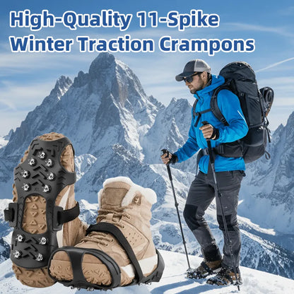 ❄️ Winter Outdoor Essentials- High-Quality Winter Traction Crampons