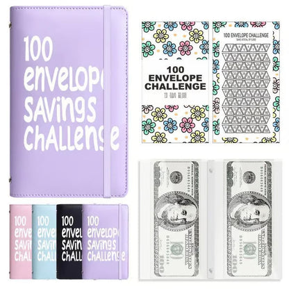 🔥50％ OFF🔥--💸100 Envelope Saving Challenged Binder