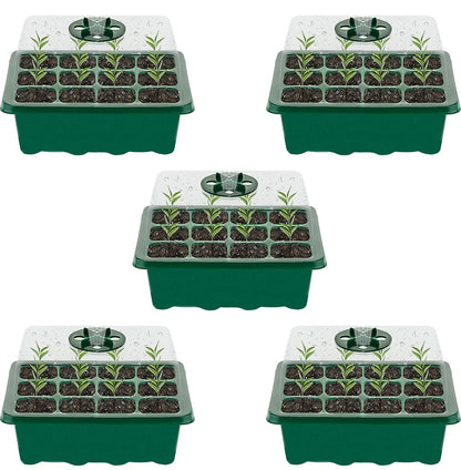 🌱 Adjustable Humidity Seed Starter Trays