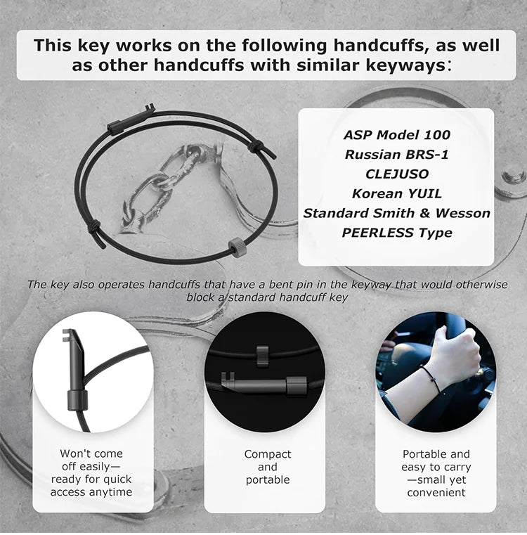 🔥Survival Wrist Strap-Survival Bracelet- Emergency Glass Breaker