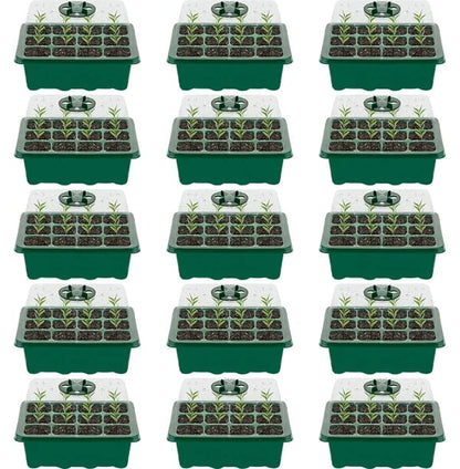 🌱 Adjustable Humidity Seed Starter Trays