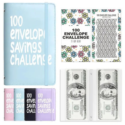 🔥50％ OFF🔥--💸100 Envelope Saving Challenged Binder