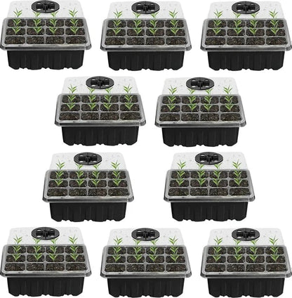 🌱 Adjustable Humidity Seed Starter Trays