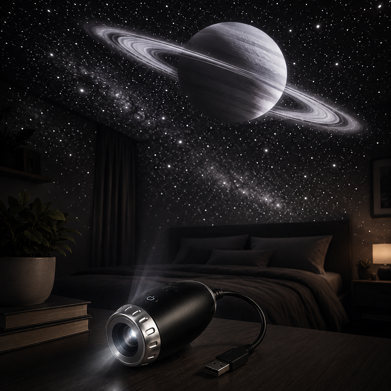 StarCeiling 360° Galaxy Sleep Projector