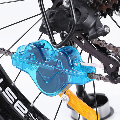 Frog-Shaped Bike Chain Scrubber